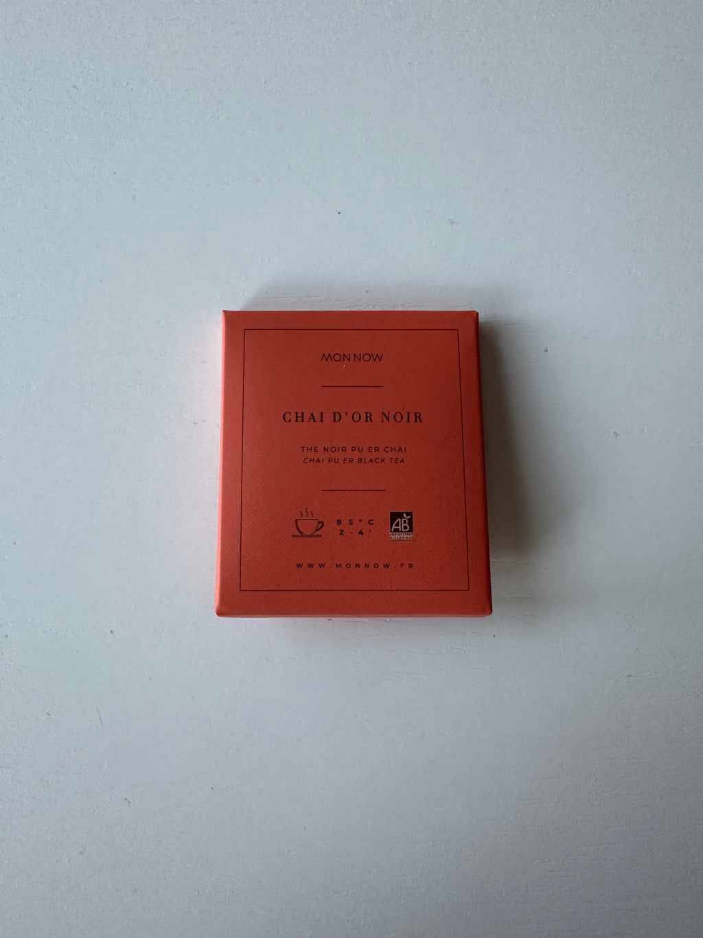 Thé Papillon - Message Positif & Inspiration – Coffret de 8 Thés Chai d'or Bio